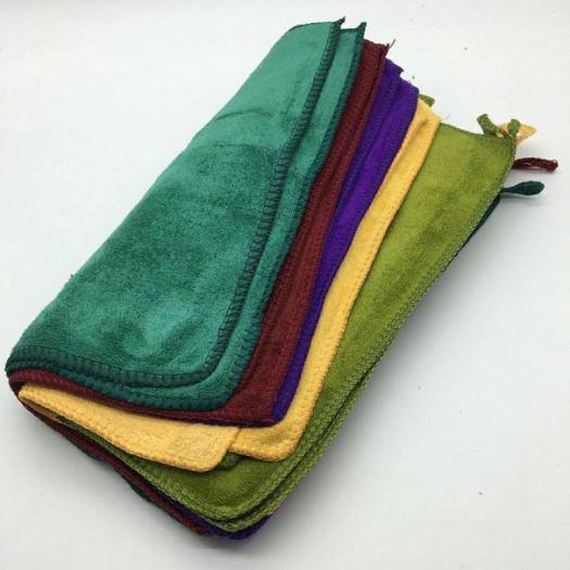 Set 10 khăn nail, khăn làm móng - nhiều màu lựa chọn