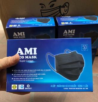 Khẩu Trang Y Tế AMI 4 Màu - 4 lớp,Kháng Khuẩn[khẩu trang y tế]
