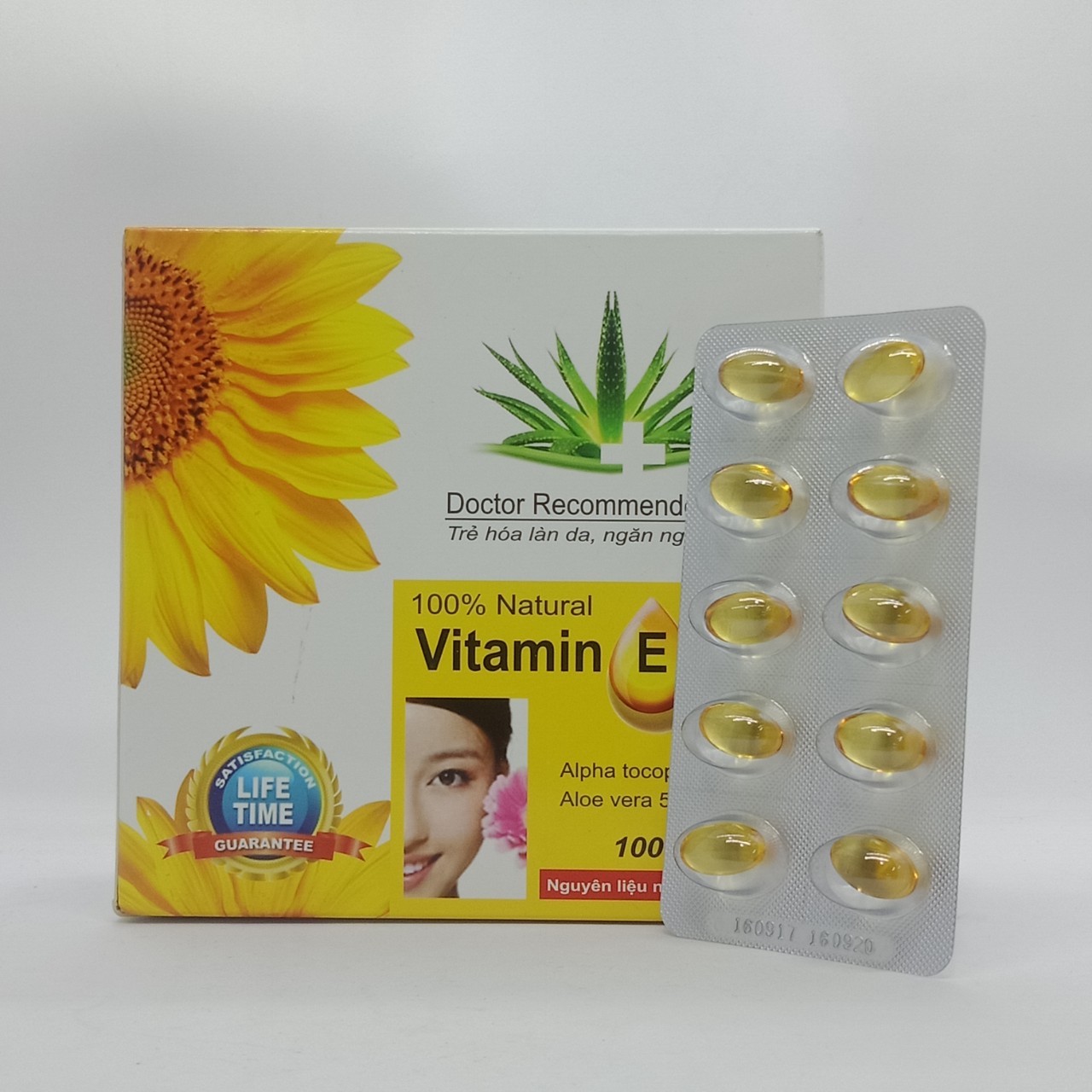 Viên uống Vitamin E 400 Natural