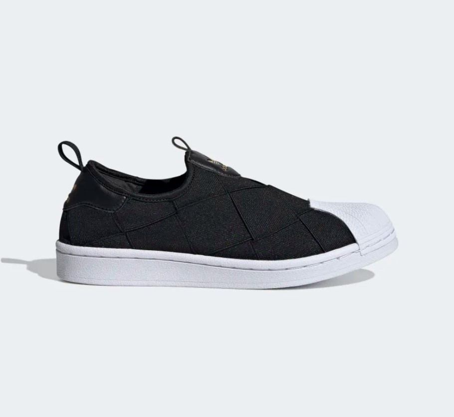 Chính hãng - adidas originals giày slip-on superstar - đen fv3187