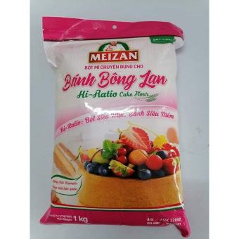 [Rẻ vô địch] Bột bánh bông lan Meizan 1kg