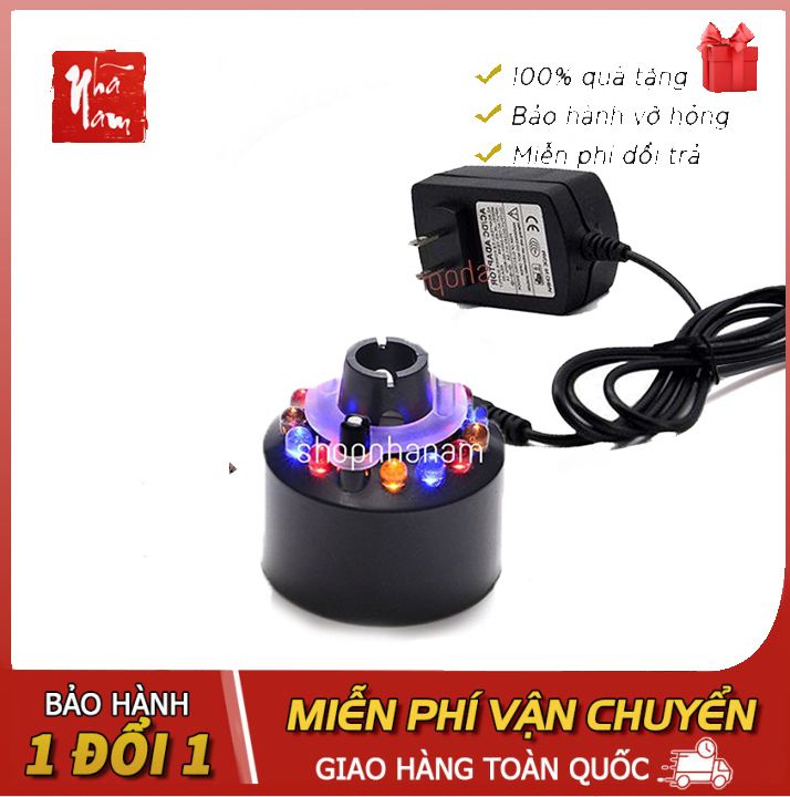   MÁY ĐEN HÀNG LOẠI 1  Máy phun sương tạo khói đổi màu dùng cho thác nước phong thủy máy tạo khói hồ cá máy tạo khói tiểu cảnh - Phong Thủy Nhã Nam 