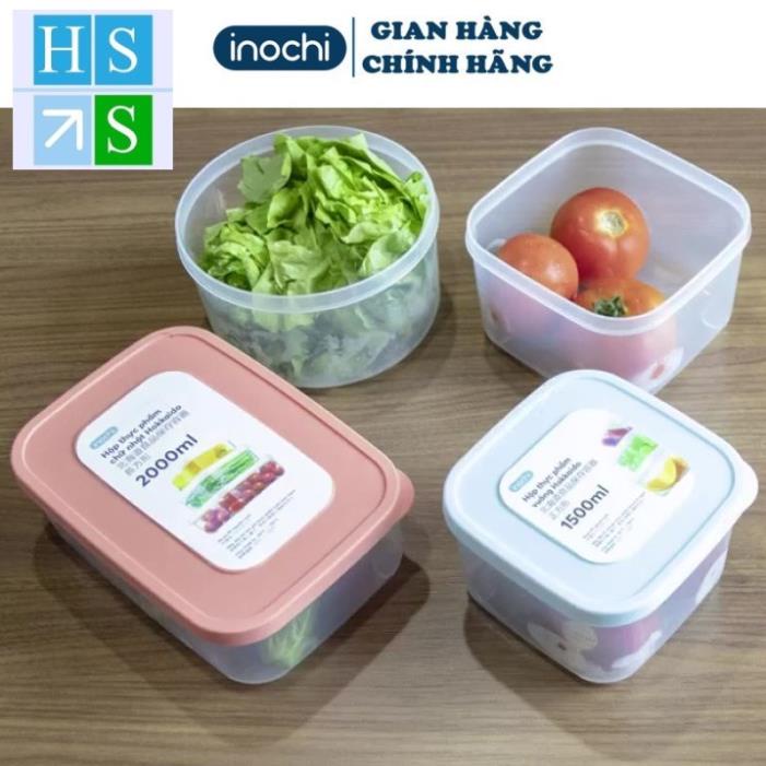Bộ 03 hộp đựng thực phẩm hokkaido 500ml - 1000ml - 2000ml