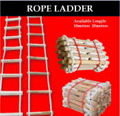 TOYU Fire Escape Rope Ladder for Household Rescue Operations