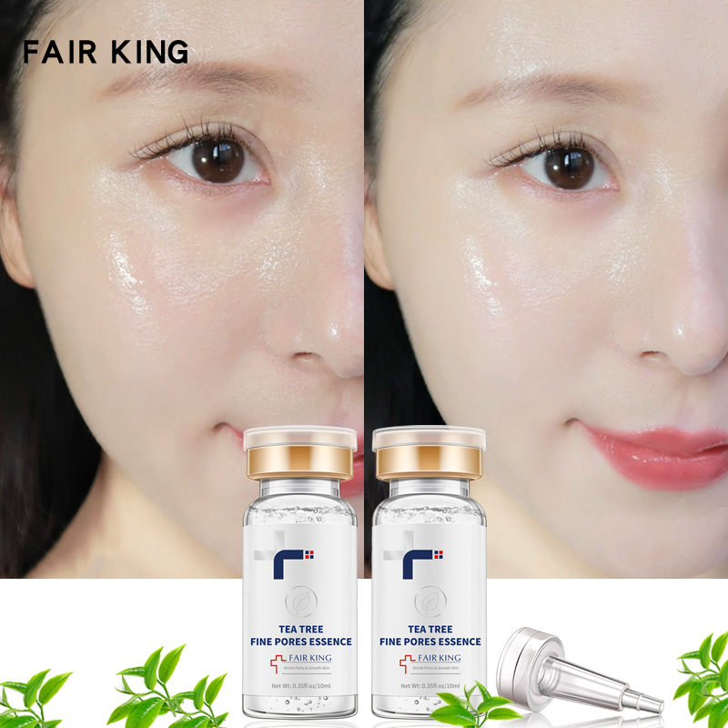 FAIR KING 2 que tràm trà thu nhỏ lỗ chân lông axit hyaluronic tinh chất dưỡng ẩm da mặt thực vật làm trắng da tinh chất dưỡng da chống lão hóa chống nhăn tinh chất-Quốc tế