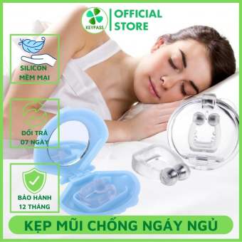 Dụng Cụ Kẹp Mũi Chống Ngáy Khi Ngủ Nhật Bản M1, Thiết Bị Chống Ngáy Khi Ngủ Chất Liệu SILICON Và Hạt Nam Châm Kẹp Mũi Silicon Chống Ngáy Khi Ngủ, Dụng Cụ Chống Ngáy Khi Ngủ, Kẹp Chống Ngáy Ngủ Silicon An Toàn Keypass Shop