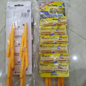 SET 12 DAO CẠO RÂU KÉP DÙNG 1 LẦN