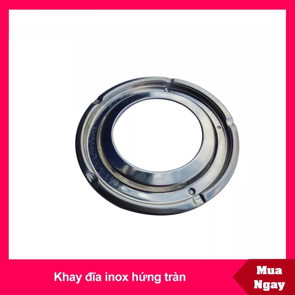 Khay inox đỡ kiềng bếp gas mặt kính cao cấp, hứng tràn -khay inox hứng tràn bếp gas dương kính đa năng