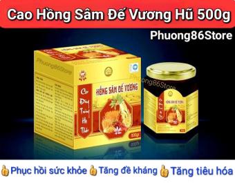 Cao Đông Trùng Hạ Thảo-Hồng Sâm Đế Vương, Nhụy hoa Nghệ Tây, HŨ 500G
