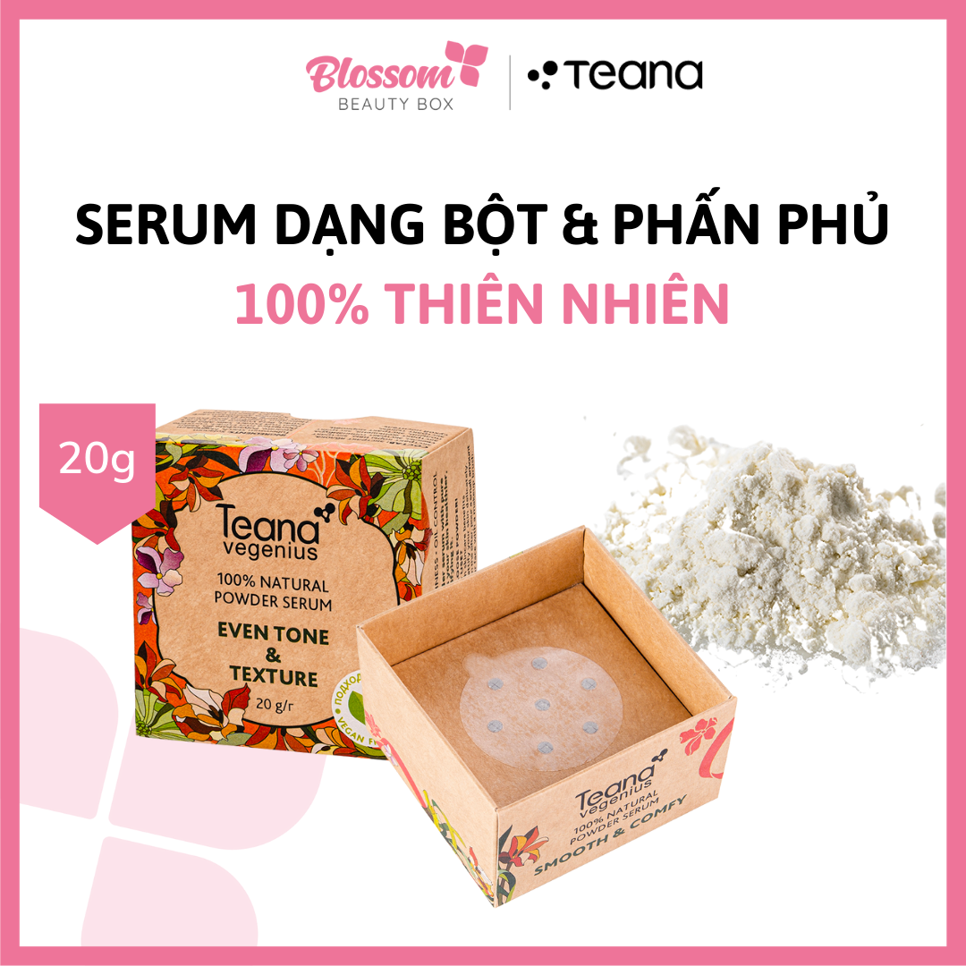 [HCM][ CHÍNH HÃNG ] Phấn phủ kiêm dưỡng da Teana Powder Serum