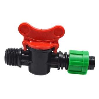 Bộ 5 Van khoá ren 21mm ra ống nhỏ giọt 16mm