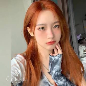 Tự nhuộm tóc tại nhà màu Nâu Đào Ánh Kim, cam kết chuẩn màu, bền màu, dưỡng tóc mềm mượt Blinkhair