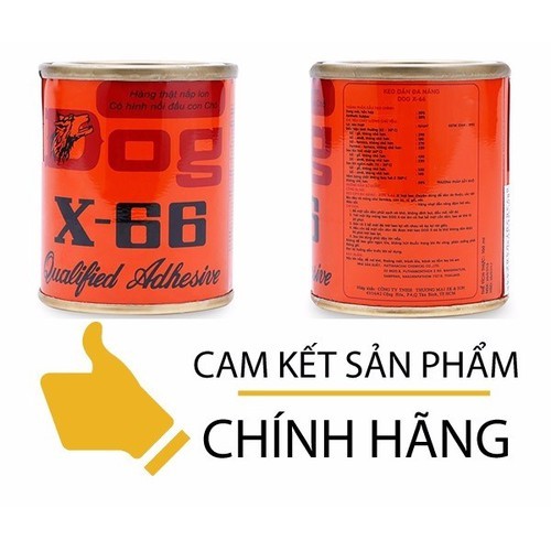 [CHÍNH HÃNG] Keo Con Chó Nhỏ X-66 Loại 100ml Hàng Thái Dán Giày Dép Da Siêu Dính, Độ dính cao - Keo Dán Đa Năng Con Rồng P-66 , Keo Dán Con Rồng Vàng P66 Típ 25gr Siêu Dính Dán Bạt, Dán Da ,Keo DOG 100ML, Keo Dán Dính Giày