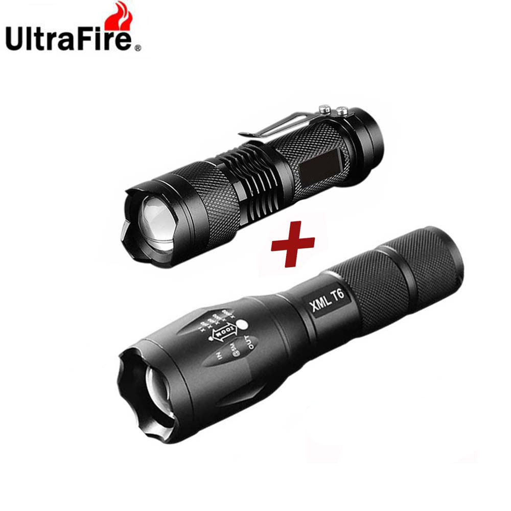 ultrafire rechargeable flashlight