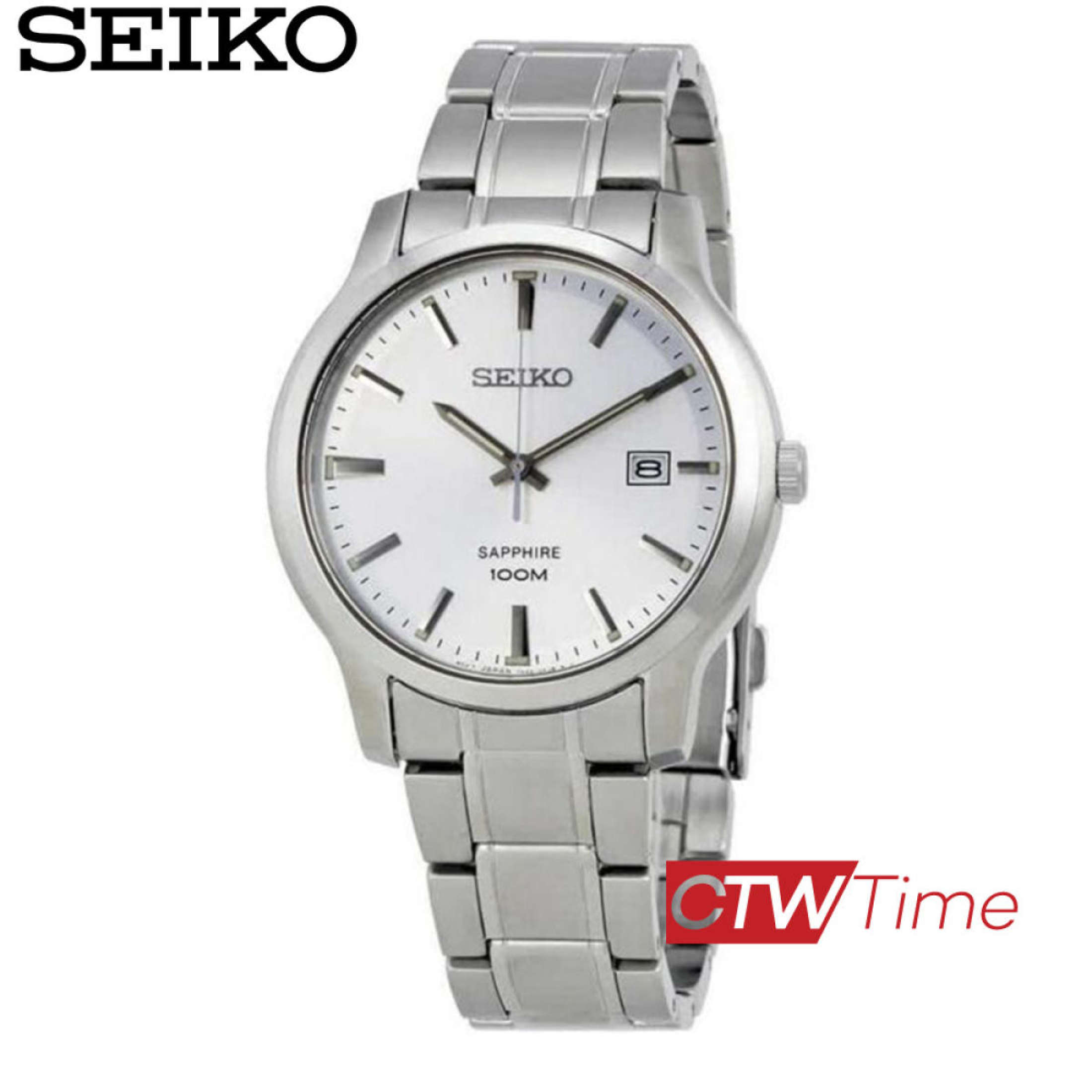 Seiko Neo Classic นาฬิกาข้อมือผู้ชาย สายแสตนเลส รุ่น SGEH39P1