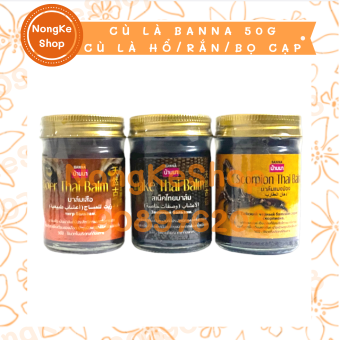 Dầu cù là BANNA  xoa bóp 50g
