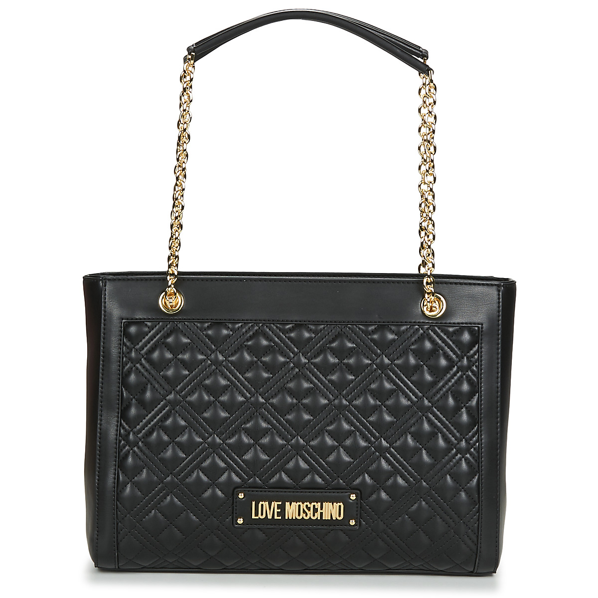 Buy MOSCHINO Couture Mini Backpack In Quilted Nylon With Studs Logo Black  B7614 2023 Online