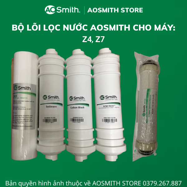 Lõi lọc nước Aosmith cho máy Z4, Z7