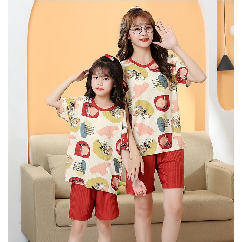 Áo đôi mẹ bé đồ ngủ cao cấp