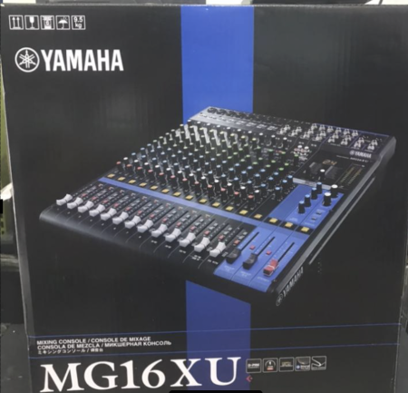 Yamaha MG16XU 16-Channel Stereo Mixer with USB and Effects