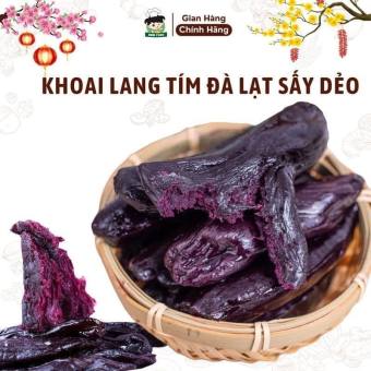 Khoai Lang Tím Đà Lạt, Khoai lang Vàng Mật Đà Lạt Sấy Dẻo Đóng Gói Riêng Từng Củ Siêu Ngon