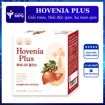 Hovenia Plus ( Made in Korea ): Giải rượu, mát gan,giải độc gan