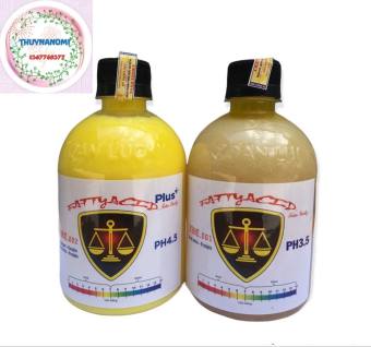 Axit béo TNT hỗ trợ uốn duỗi nhuộm của Toàn LUCKY chai 450ml, cân bằng PH, khử kiềm, chống xót, tạo độ bóng mềm _ THUYNANOMI