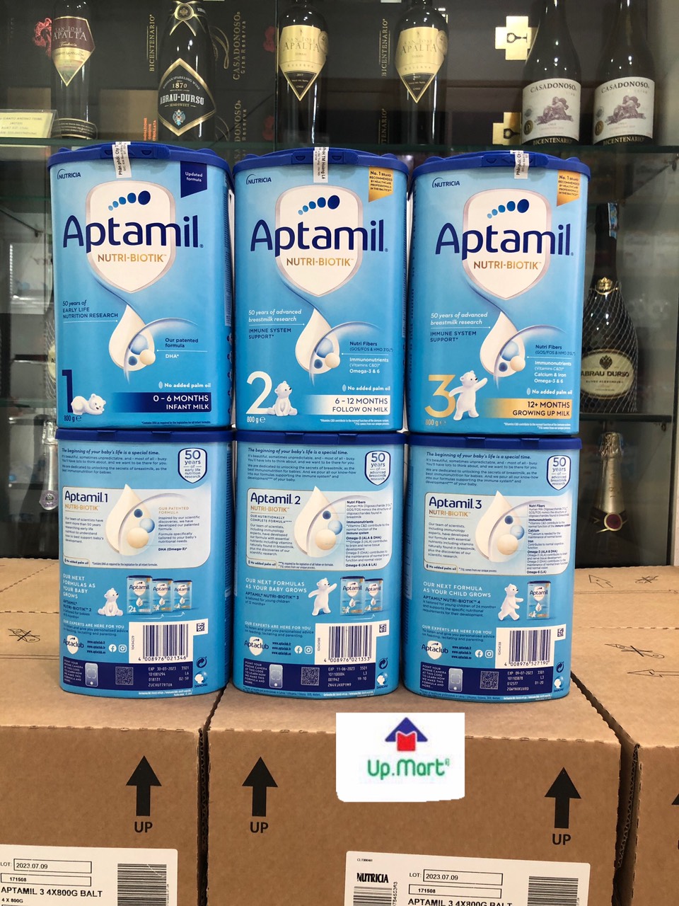 ✈️ Sữa bột Aptamil Đức số 1-3 800g