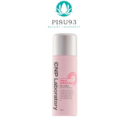 Xịt khoáng dưỡng sáng da CNP Laboratory Vita-B Ampule Mist phức hợp Vitamin B ngăn bụi mịn 50ml