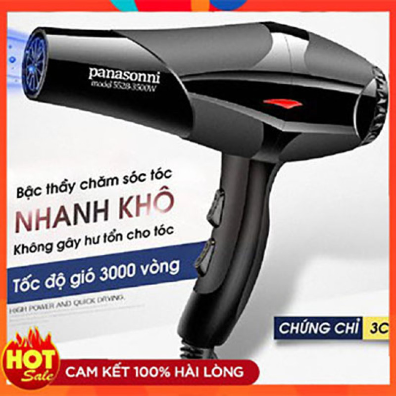 Máy Sấy tóc Panai 3500w,máy sấy tóc,máy khò tóc có 2 Chiều Nóng,Lạnh công suất lớn,máy Sấy có 3 Chế Độ,Tích Hợp Đèn Xanh, An Toàn,tiện lợi được chị em việt tin dùng,hàng cao cấp ,BH 12 THÁNG.