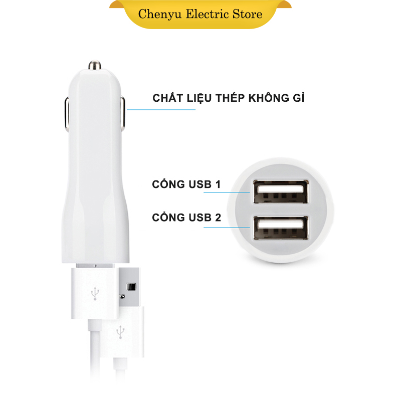 Cốc sạc xe hơi, cốc sạc ô tô, cốc sạc xe hơ 2 cổng sạc, sạc điện thoại trên ô tô 2 cổng đa năng sạc trên ô tô loại tốt, cốc sạc xe hơi cao cấp giá tốt. kiểu dáng sang trọng, tinh tế
