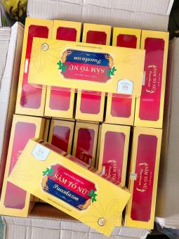 Viên Uống Sâm Tố Nữ Collagen nguyên tem chính hãng