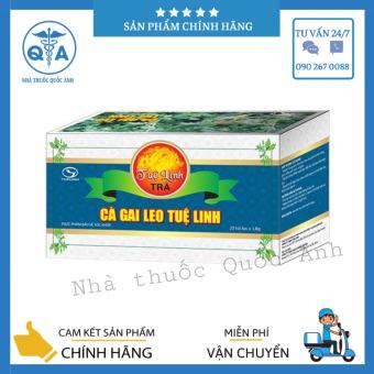 Trà Cà gai leo Tuệ Linh - Mát gan, giải độc và hạ men gan, tăng cường chức năng gan (Hộp 25 túi lọc)