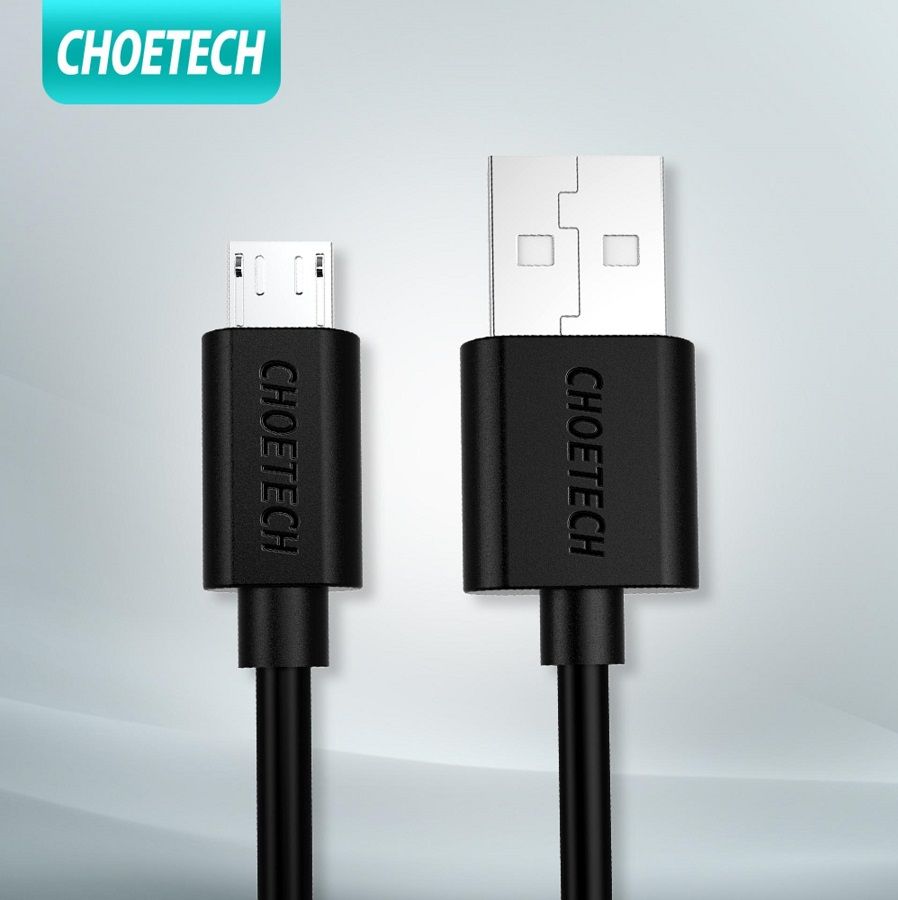 Choetech cáp micro usb 1.2m sạc nhanh 2.4a