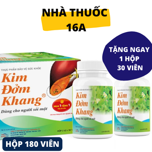 Kim đởm khang - miễn phí vận chuyển - tem tích điểm chính hãng dược phẩm á âu - hỗ trợ tan sỏi mật, tăng cường sức khỏe gan mật