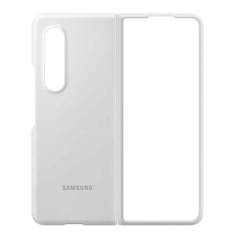 Original Samsung Z Fold3 5G W22 Silicone Cover Case For Samsung Galaxy Z Fold 3 Phone Clear Cases, EF-PF926 - Image 3