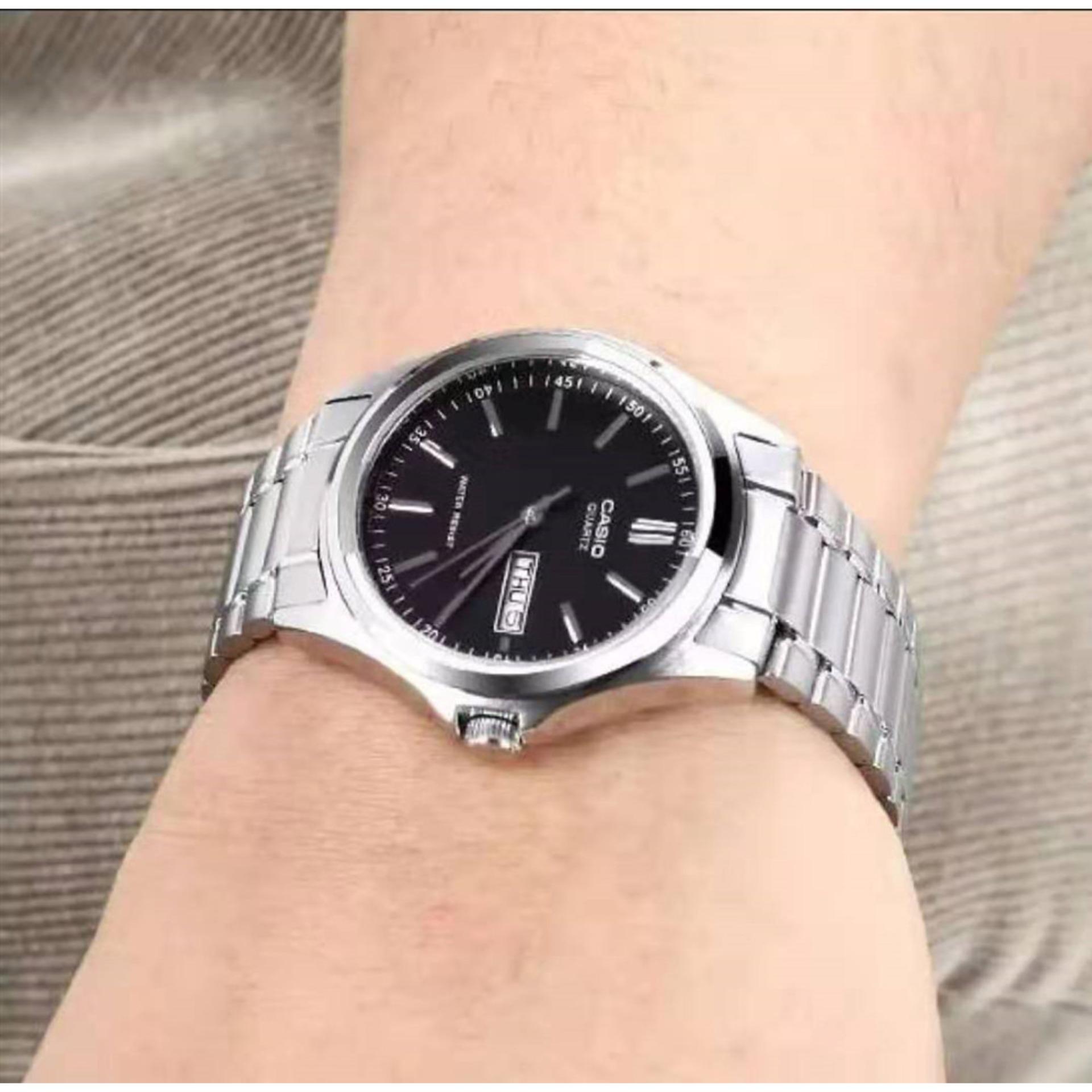 มุมมองเพิ่มเติมของสินค้า Casio Standard รุ่น MTP-1239D-7ADF นาฬิกาข้อมือสุภาพบุรุษ สายสแตนเลส