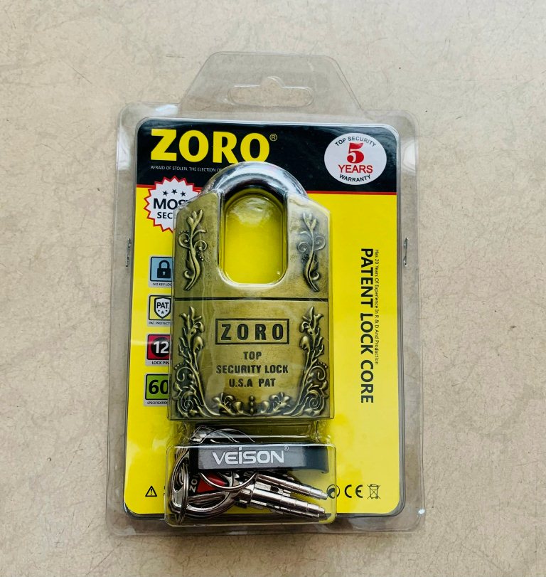 Ổ khóa ZORO bông 6 phân chống cắt