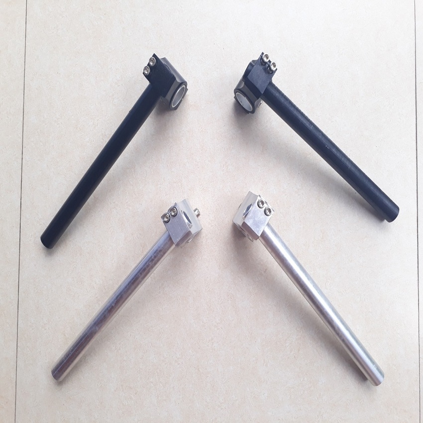 Ghi đông Clip ON độ cafe racer chất liệu nhôm CNC cao cấp