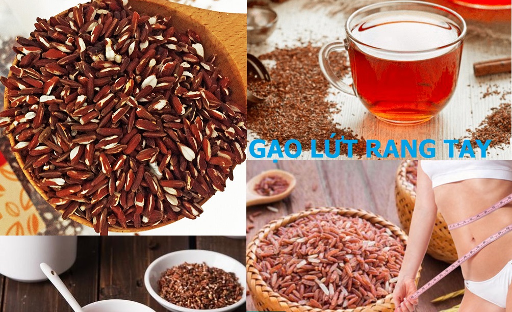 Mẫu Thử - Gạo Lứt Rang Tay Hồng Lâm 100g