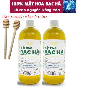 Mật Ong Bạc Hà Đồng Văn - Hà Giang, 100% Nguyên Chất