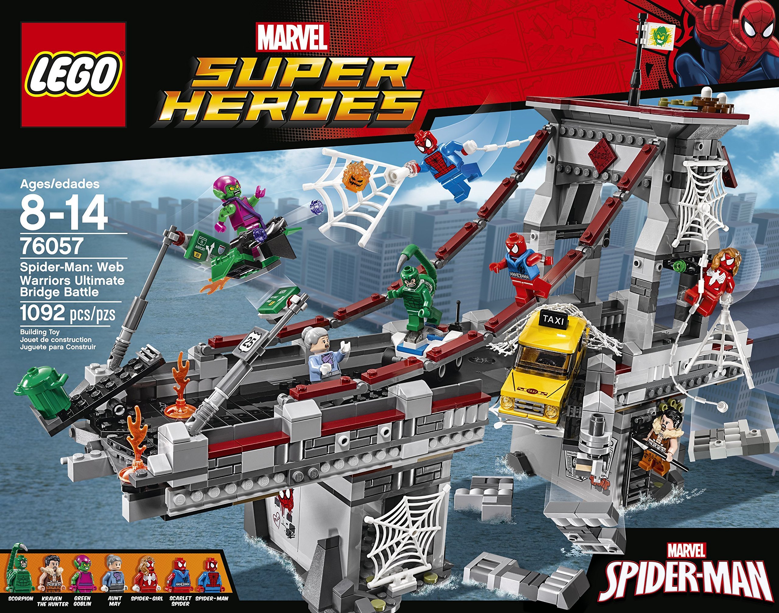 LEGO® MARVEL SUPER HEROES Spider-Man: Web Warriors Bridge Battle (Limited LEGO® Collectible) | Lazada Singapore