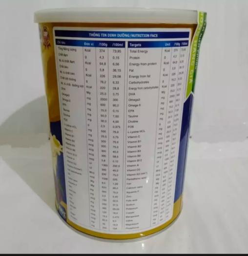 Sữa bột Alphamilk NaNo Curcumin Nấm Lim Xanh, tăng cường sức đề kháng, giảm viêm dạ dày, xương khớp, gout, ung thư , tai biến, gan, huyết áp, làm đẹp da, Bách hóa ngọc châu – hộp 900g