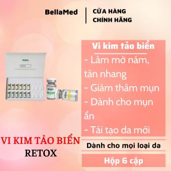 vi kim tảo biển retox thay da sinh học của Riena Hàn Quốc