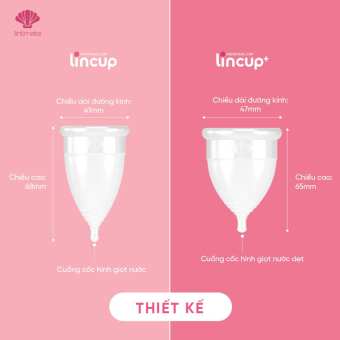 Cốc nguyệt san LINCUP-Bạn đồng hành của phái nữ vào những ngày dâu rụng