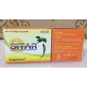Hoàn Cứng Sitar- TRAPHACO giúp hỗ trợ điều tɾị trĩ nội, trĩ ngoại, giảm sưng nề búi trĩ