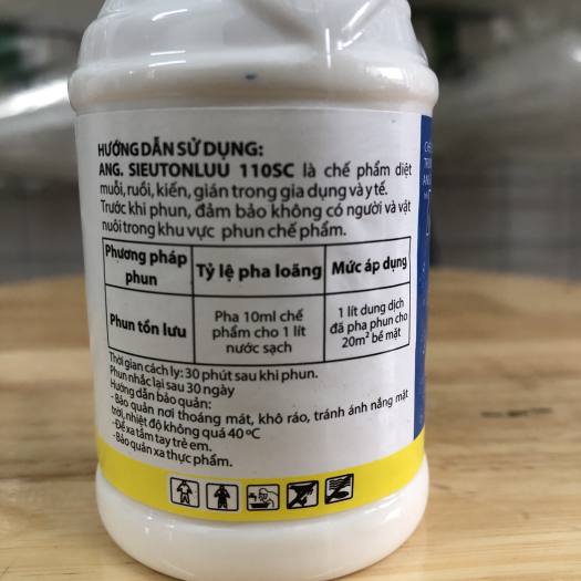 COMBO 5 CHAI DIỆT MUỖI, thuốc diệt muỗi được cấp phép Bộ Y Tế,  dùng diệt các loại muỗi trong gia dụng và ý tế, chuồng trại