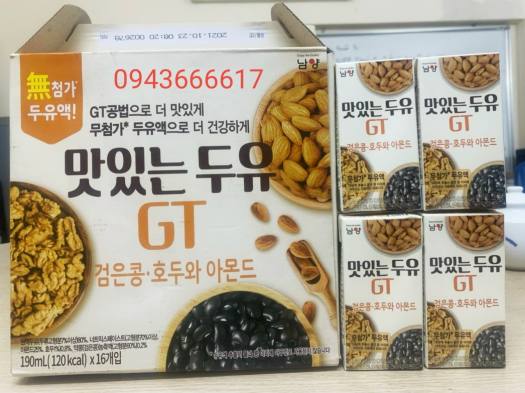 Sữa hạt Hàn Quốc Namyang GT ( 1 Thùng 16 hộp)