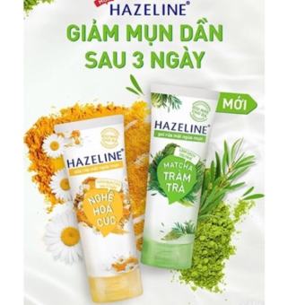 Mẫu mới - Sữa rửa mặt hazaline 100g chính hãng