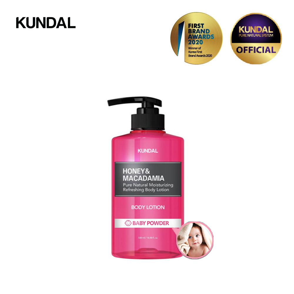 Gambar [KUNDAL] Moisture Body Lotion 500ml Baby Powder